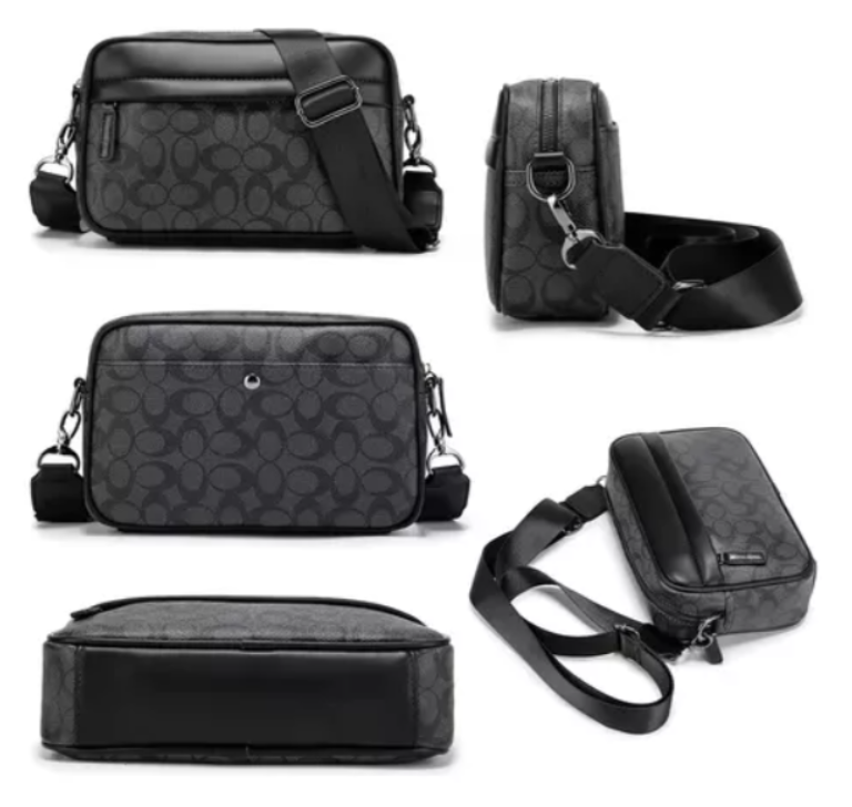 Miniatura 3 de BOLSO BANDOLERA PARA HOMBRE EN CUERO💸